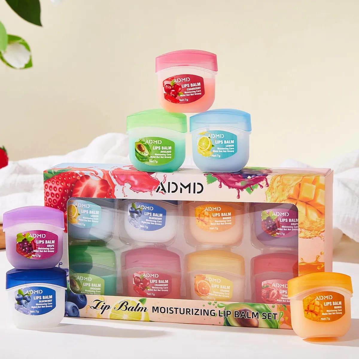 ADMD Lip Balm Moisturizing Set – Smooth, Nourish & Shine