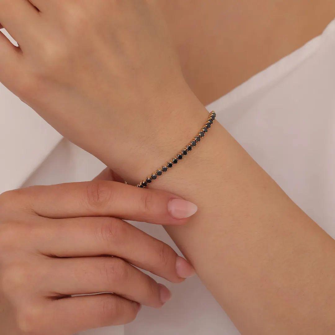 Elegant Zircon Tennis Bracelet
