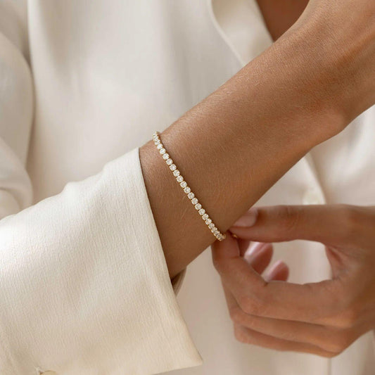 Elegant Zircon Tennis Bracelet