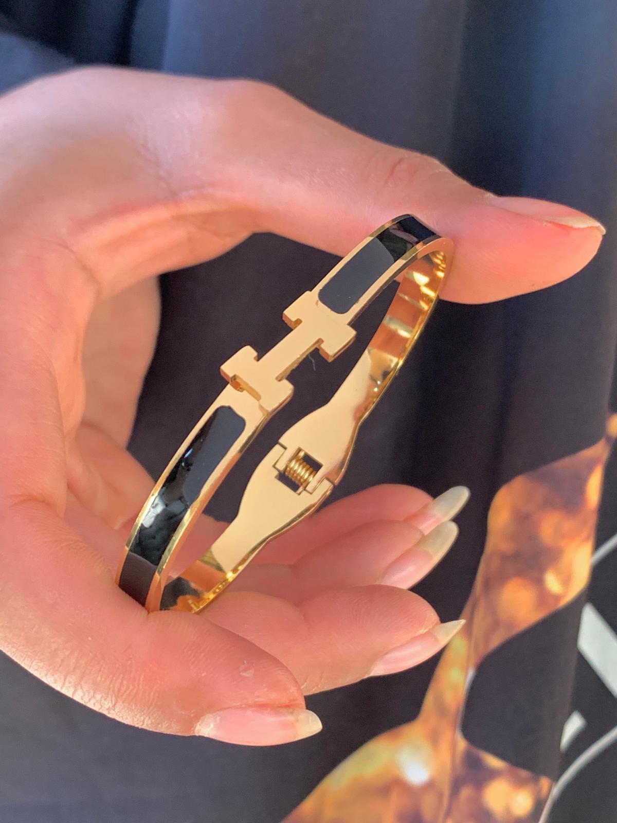 The Signature Enamel Stack Cuff Collection