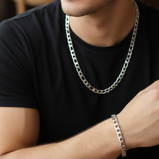 Men’s Necklace & Bracelet Set