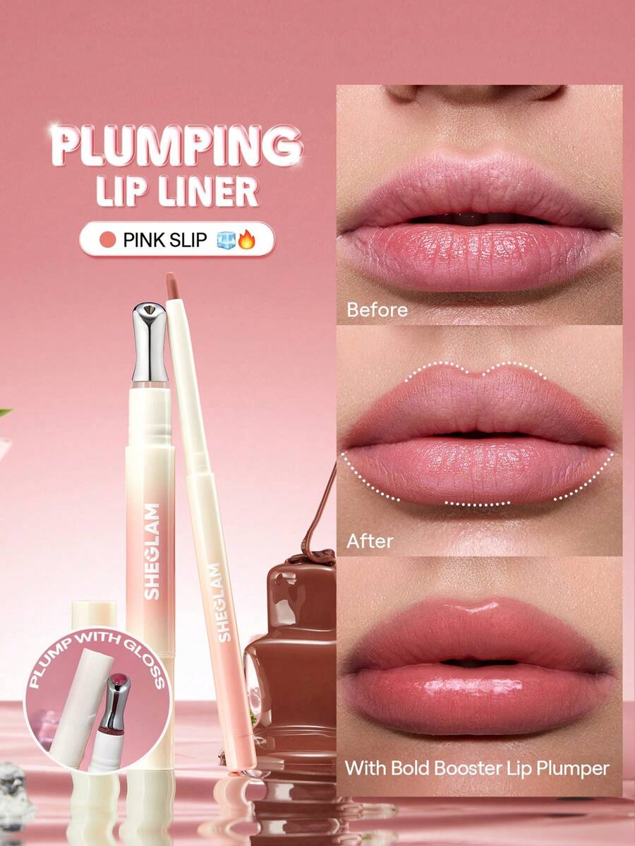 SHEGLAM Plumping Lip Liner with Gloss Effect