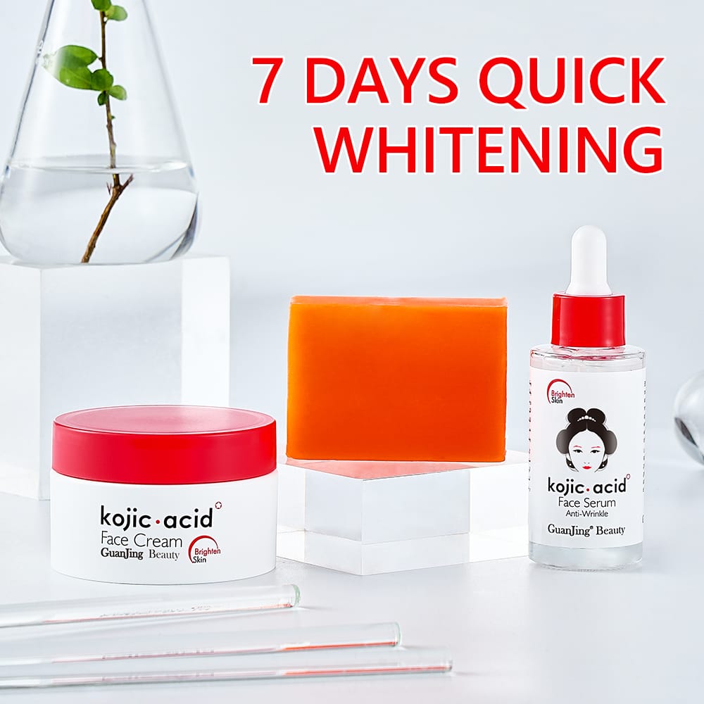 Kojic Acid Brightening Set (3-Piece Routine)