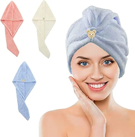 Microfiber Hair Towel Wrap