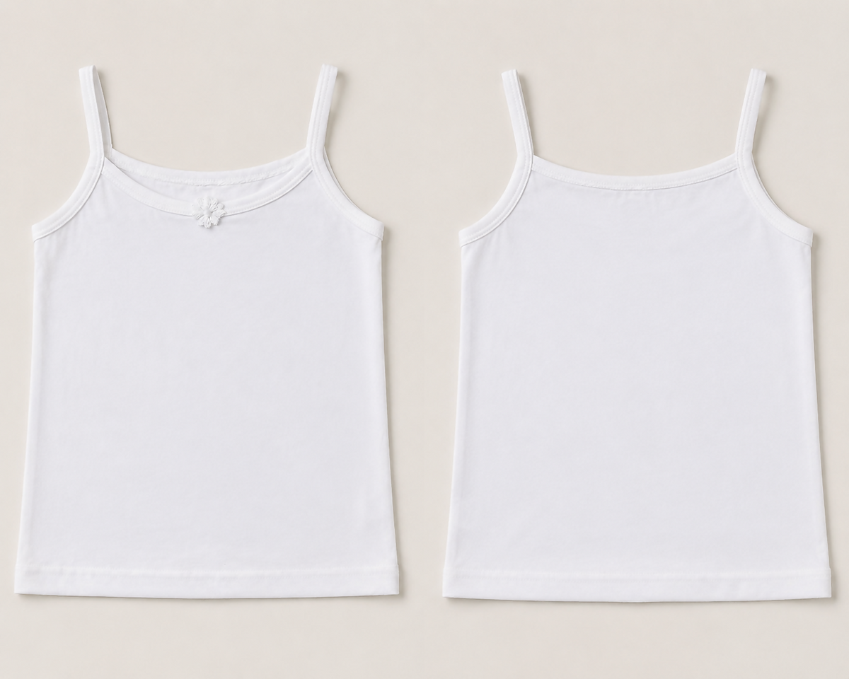 100% Cotton Girls’ Camisole