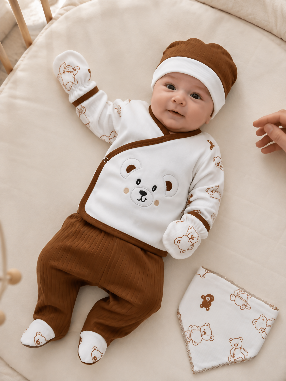 Turkish Baby Pajama Set – 5 Pieces