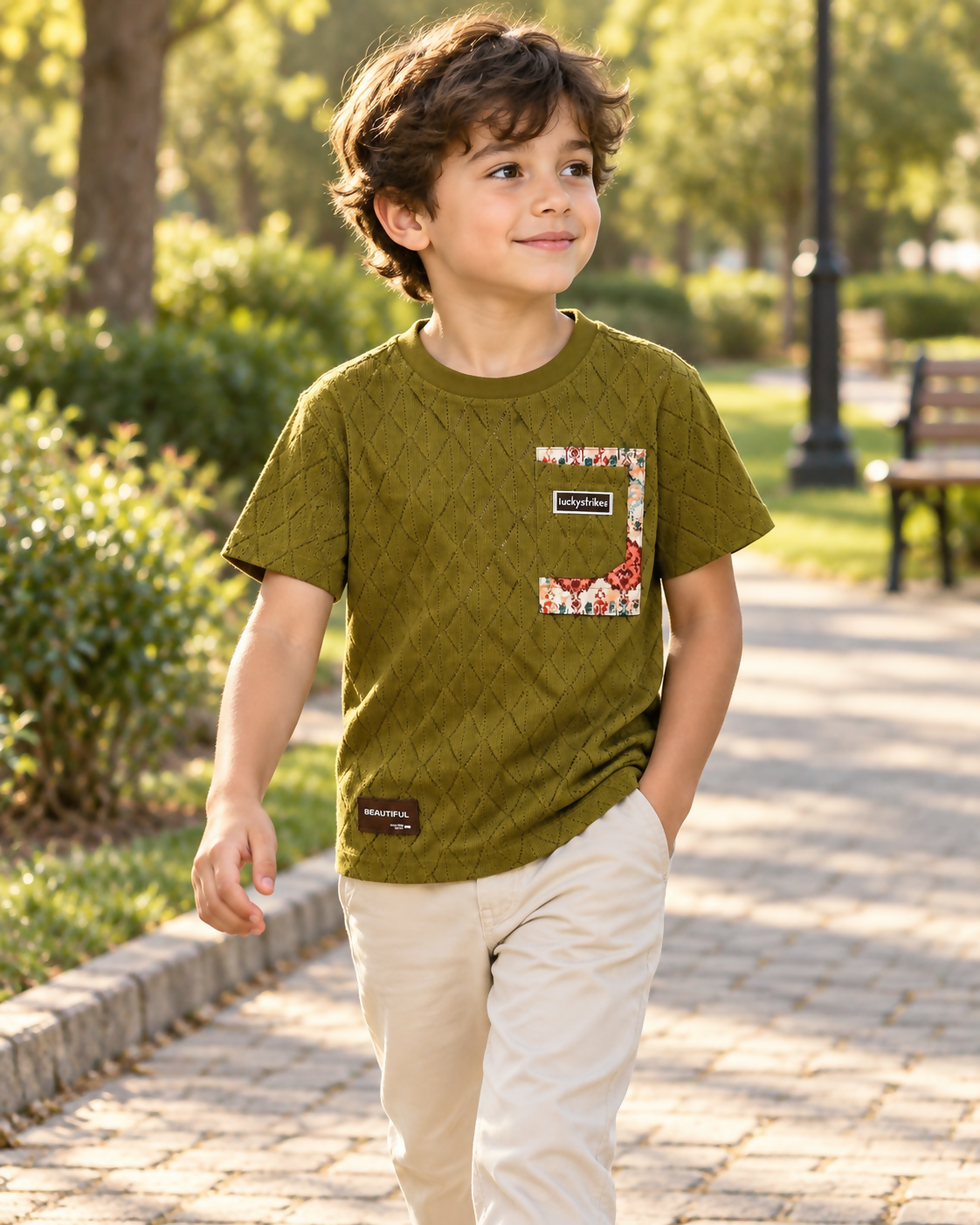 Boys’ Cool Cotton T-Shirt