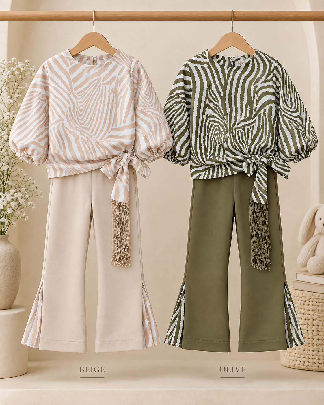 inCity Girls’ Two-Piece Cotton Set