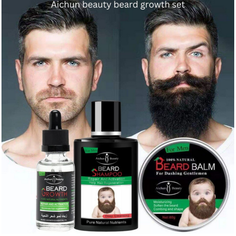 Aishun Beauty Beard Care Kit – Complete Grooming for the Perfect Beard