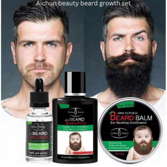 Aishun Beauty Beard Care Kit – Complete Grooming for the Perfect Beard