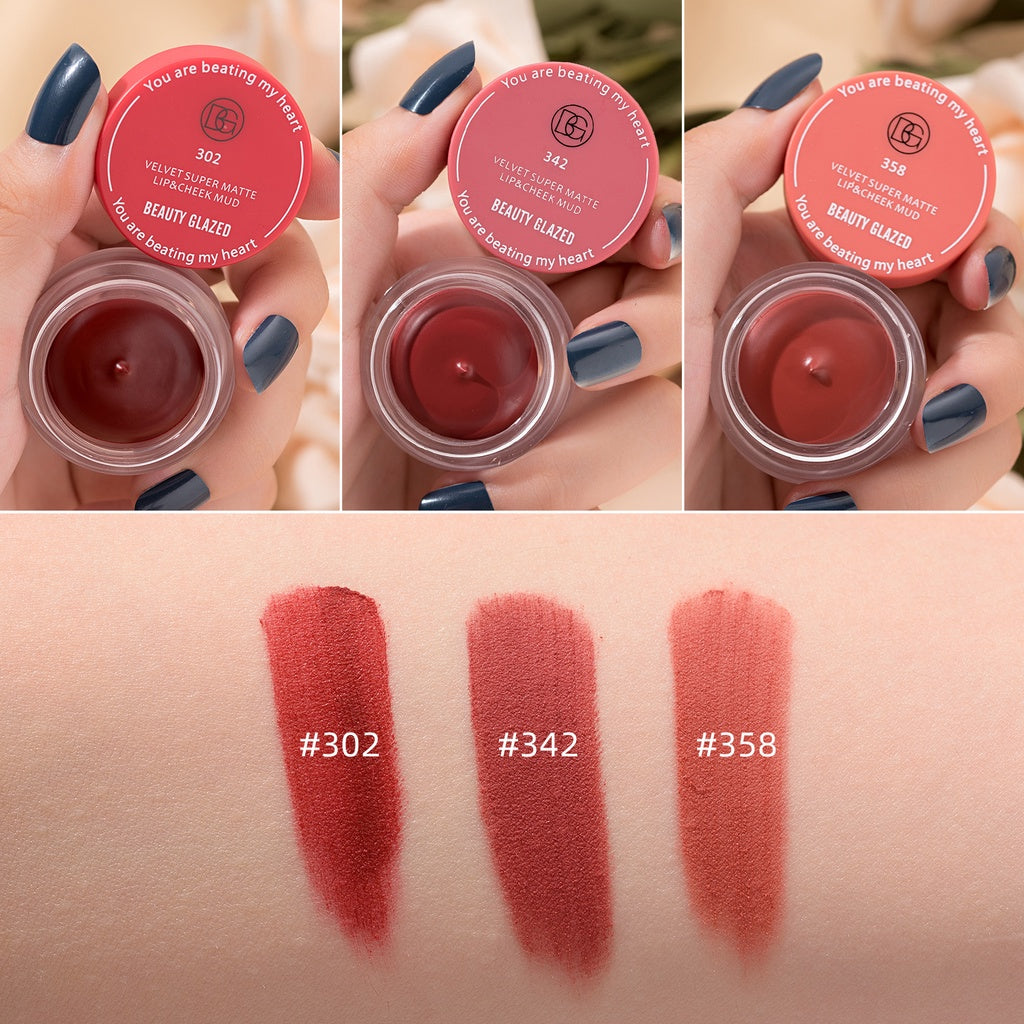Creamy Super Matte Lip & Cheek Mud
