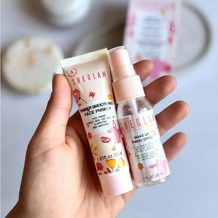 SHEGLAM Makeup Setting Spray & Smoothing Face Primer
