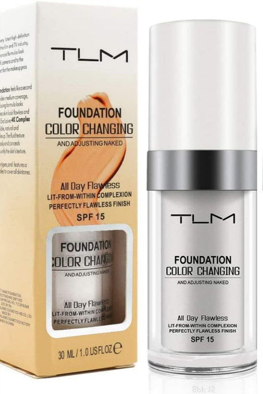 TLM Color Changing Foundation – Flawless Blend Technology