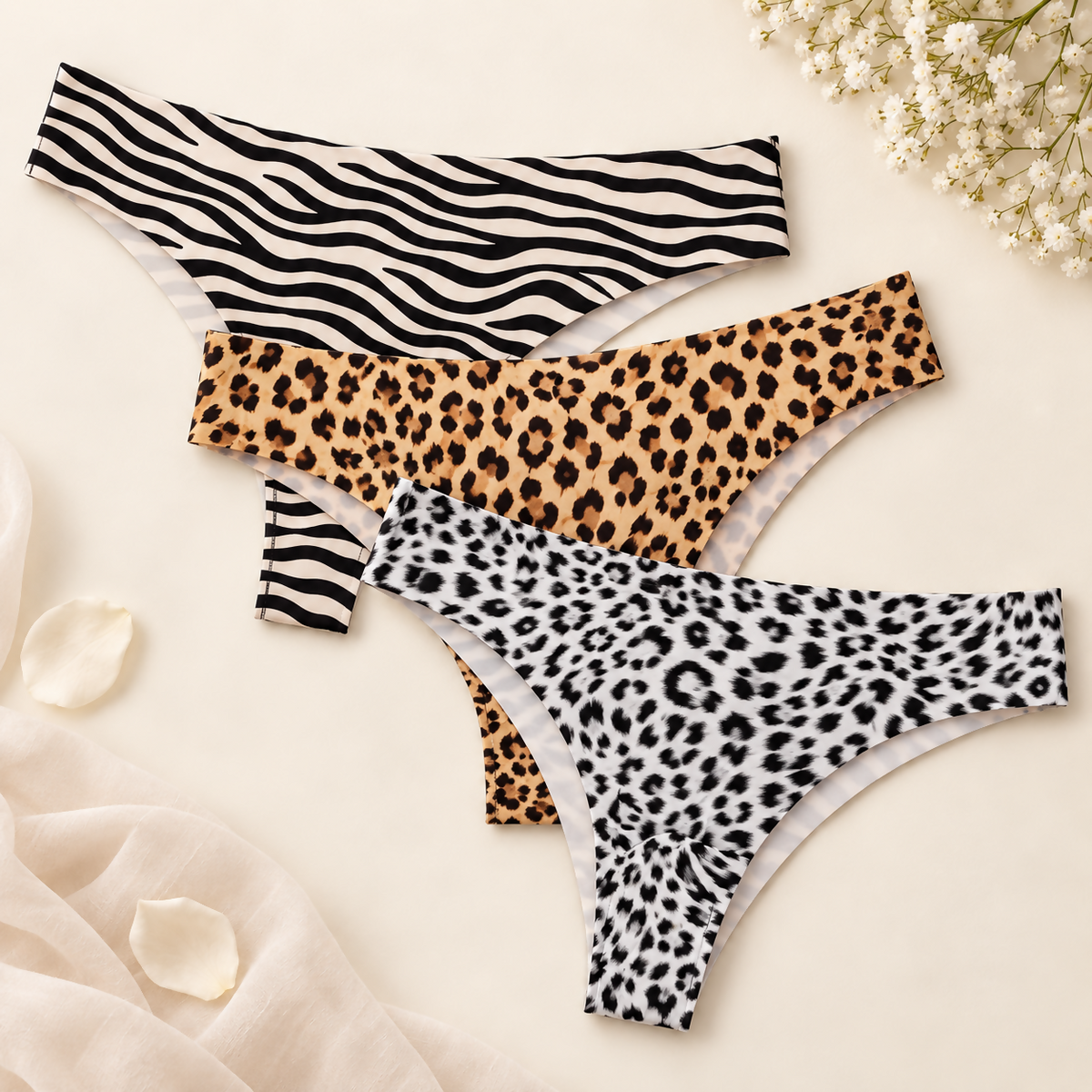 Butter-Soft Animal Print Briefs