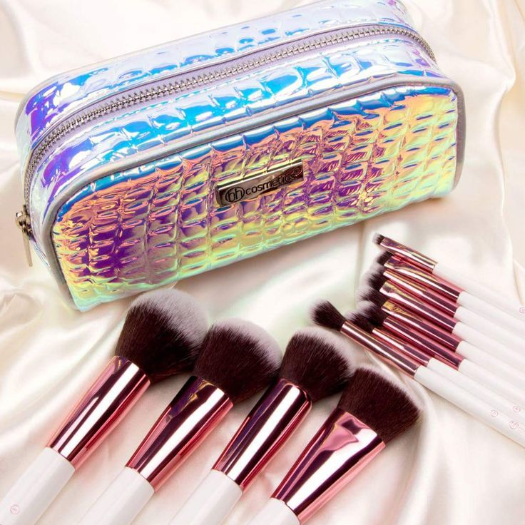 BH Cosmetics Crystal Quartz Brush Set – Radiance in Every Stroke