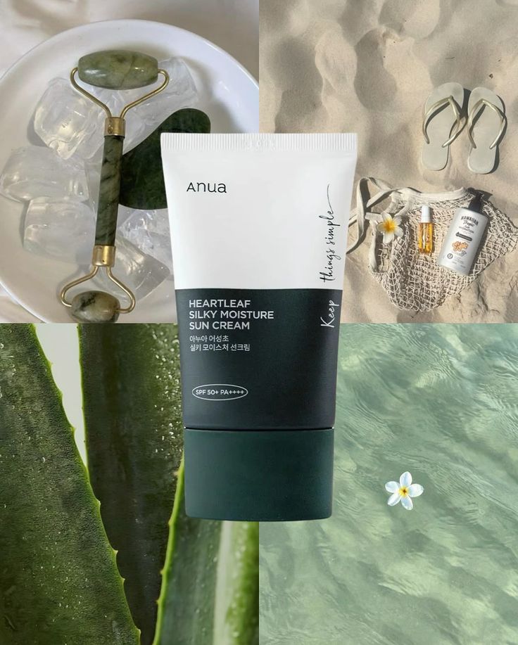 Anua Heartleaf Silky Moisture Sun Cream – Soothe, Hydrate & Protect
