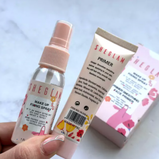 SHEGLAM Makeup Setting Spray & Smoothing Face Primer