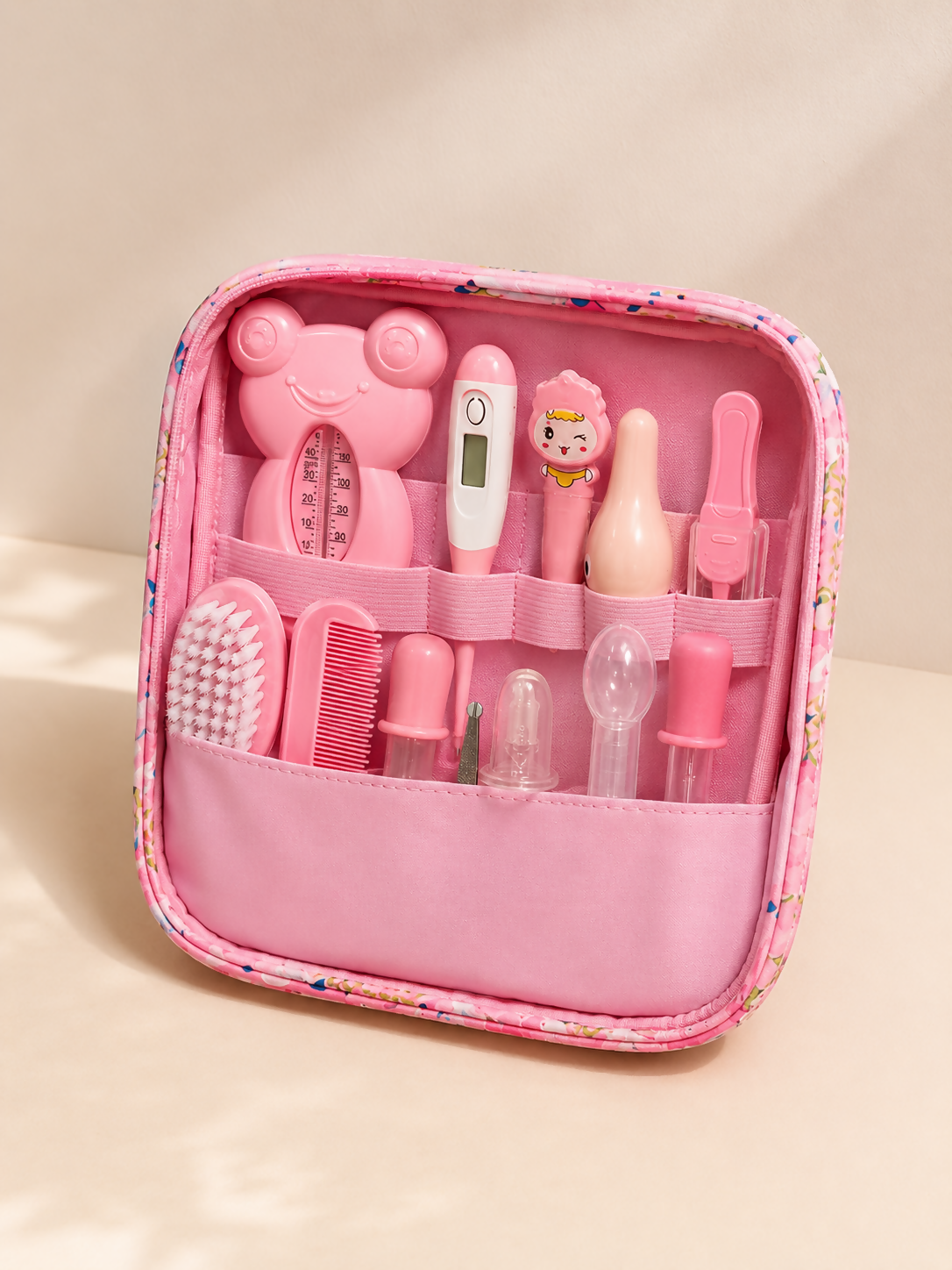 13-Piece Baby Care & Grooming Kit with Bag