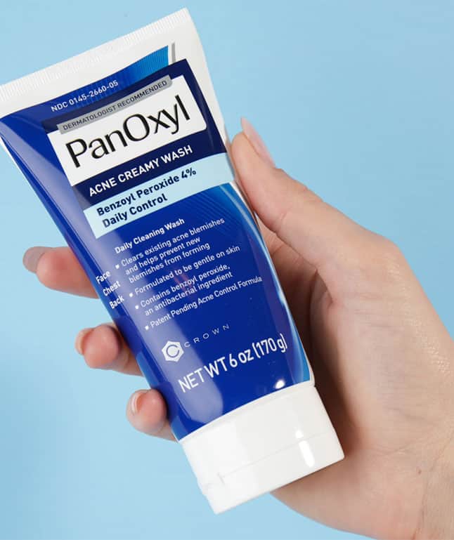 PanOxyl Acne Creamy Wash – 4% Benzoyl Peroxide (Daily Control) (170 g)