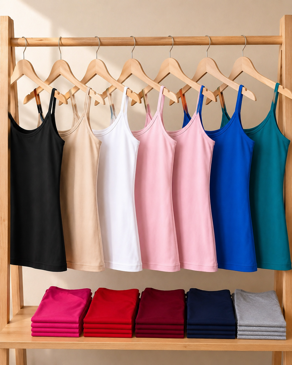 Plain Women’s Cotton-Lycra Camisole