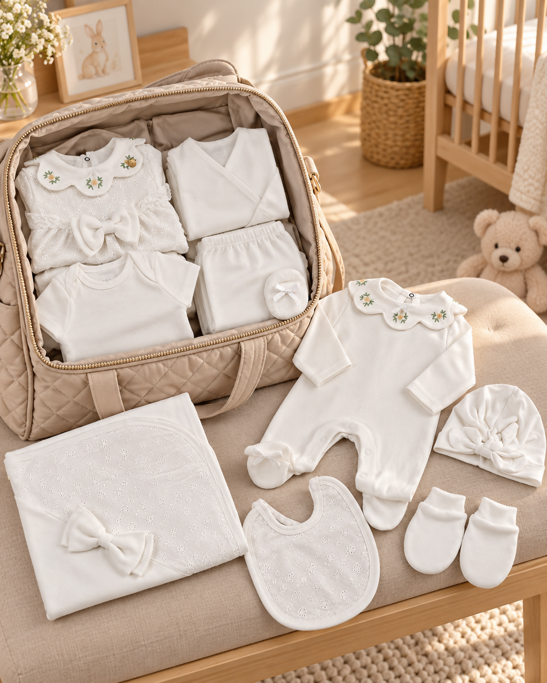 Newborn Hospital Set – 10 Pieces
