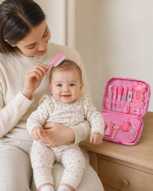 13-Piece Baby Care & Grooming Kit with Bag