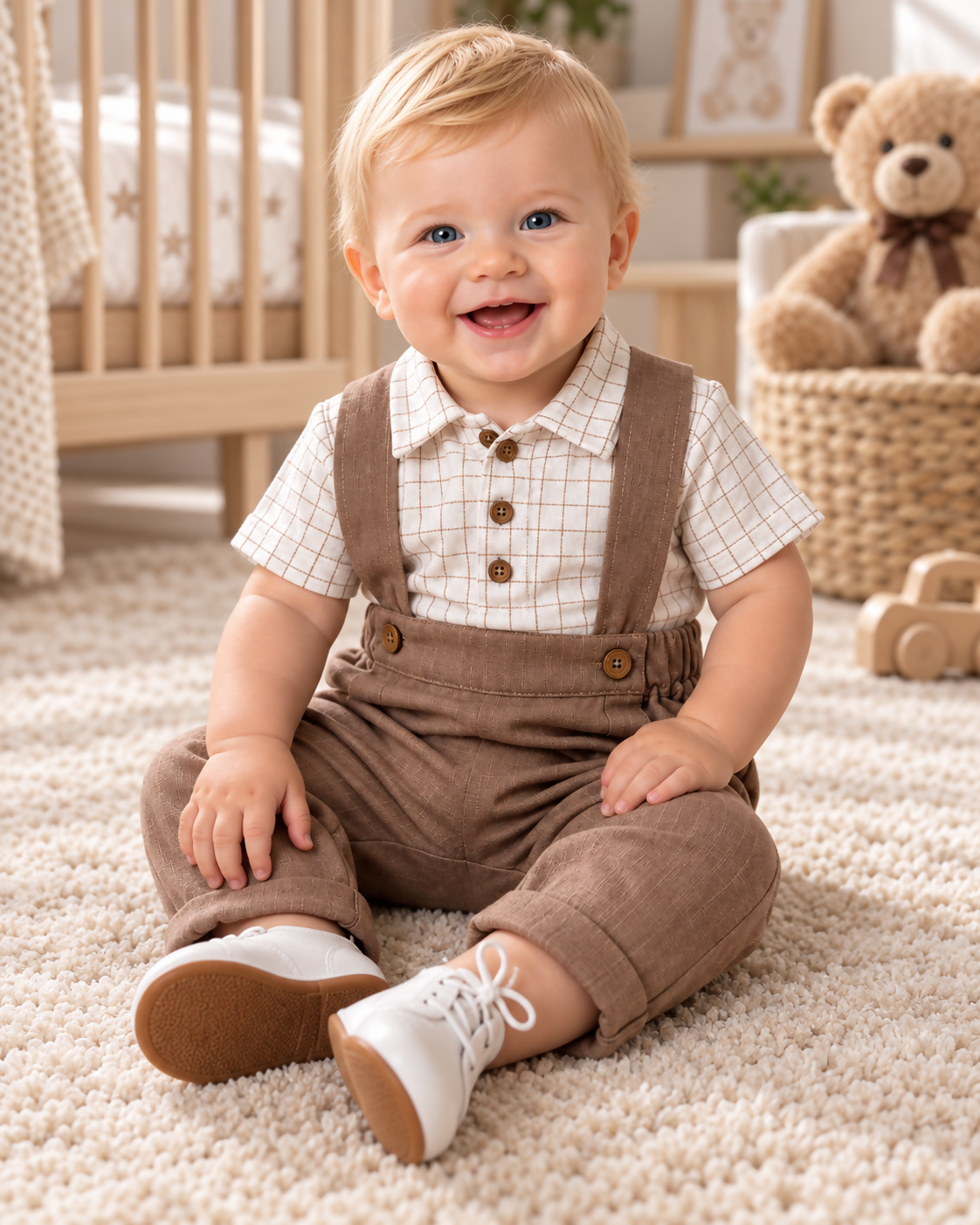 Turkish Baby Boy Suspender Set