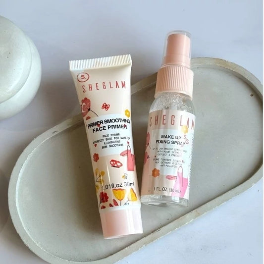 SHEGLAM Makeup Setting Spray & Smoothing Face Primer