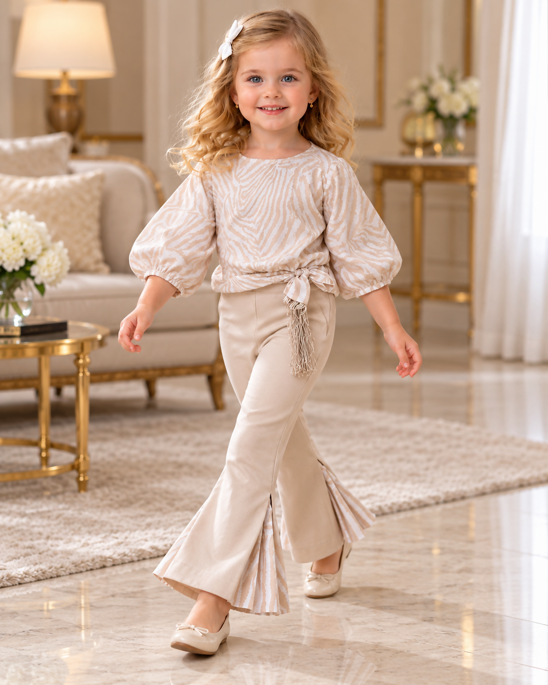 inCity Girls’ Two-Piece Cotton Set
