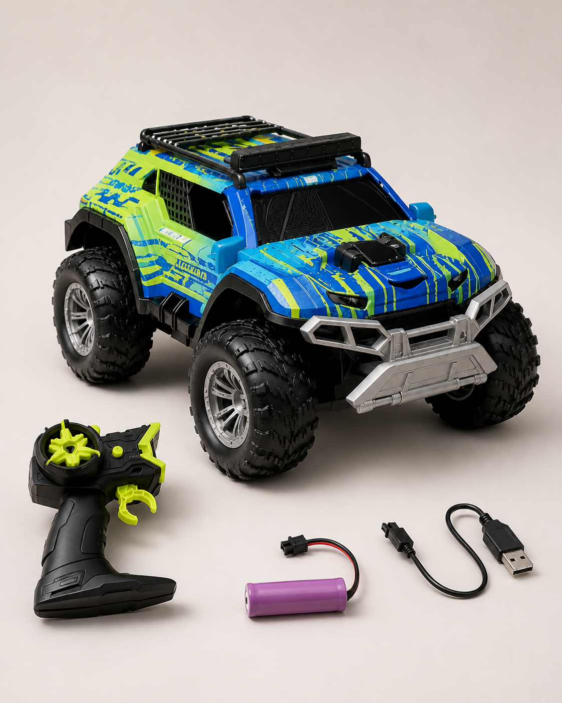 Remote-Control Off-Road Jeep