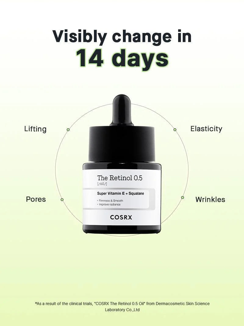 COSRX The Retinol 0.5 Oil (0.5% Pure Retinol)