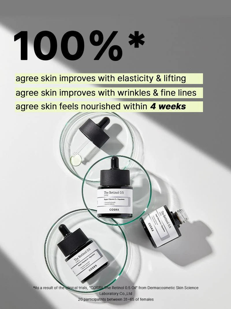 COSRX The Retinol 0.5 Oil (0.5% Pure Retinol)