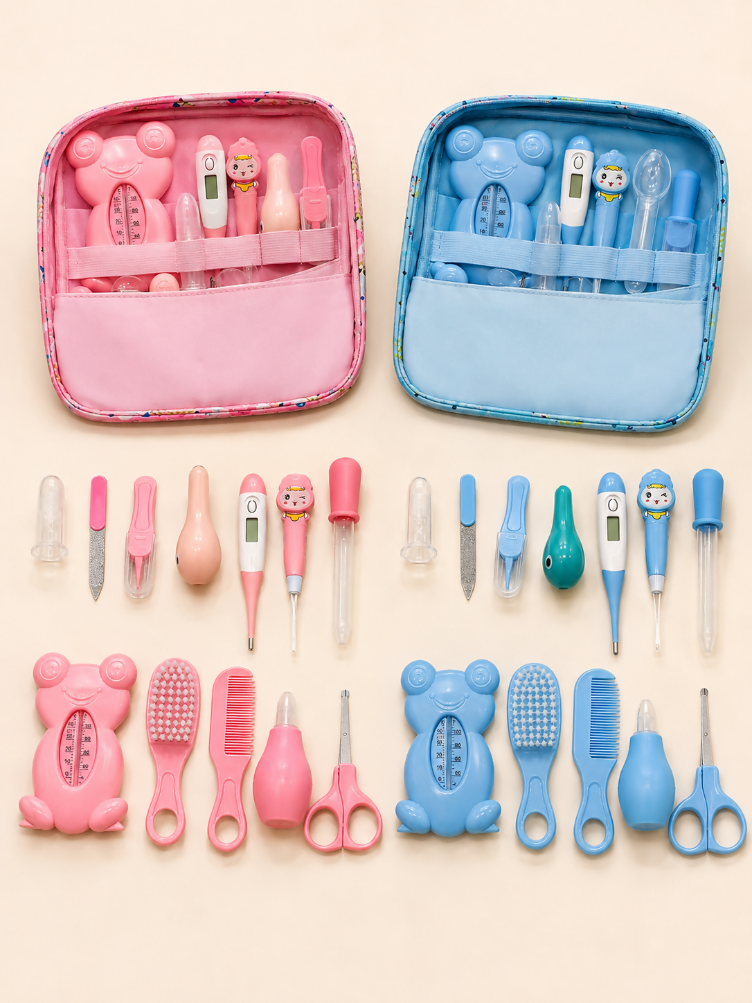 13-Piece Baby Care & Grooming Kit with Bag