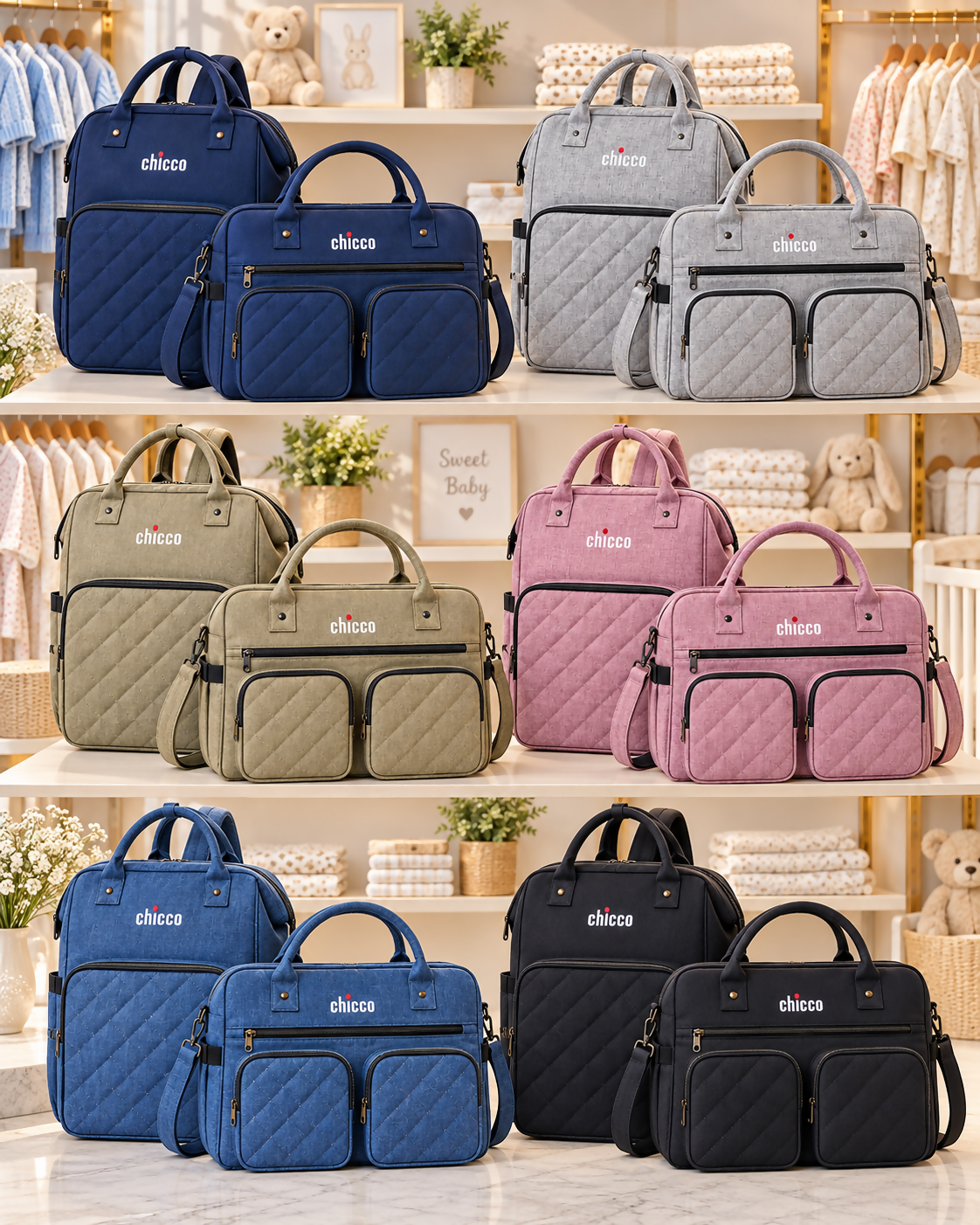 Chicco Mommy & Baby Bag Set